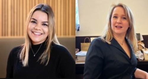 Stella Penders en Margot Geerts