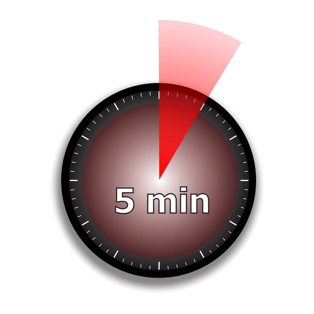 5 Minuten Registratie