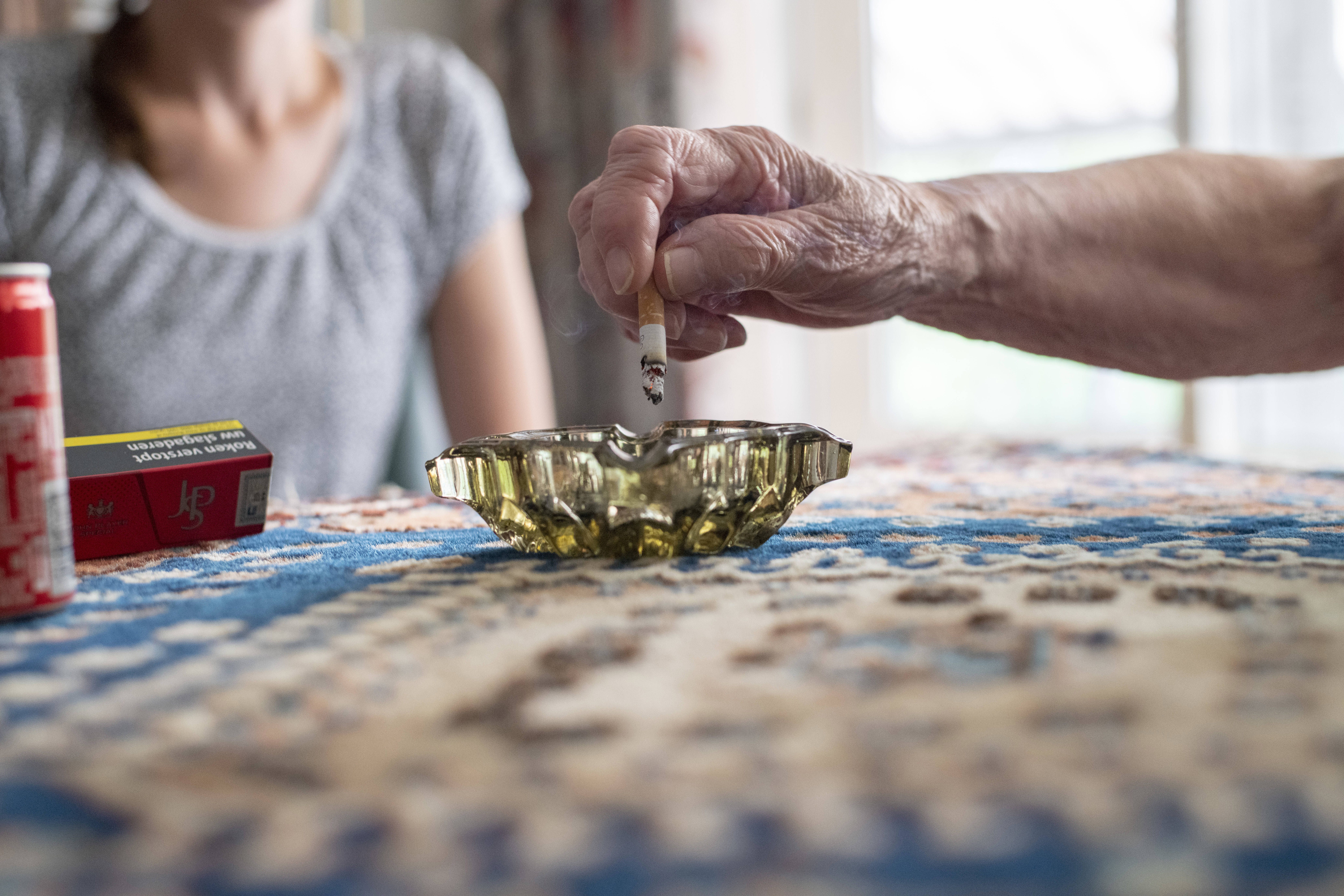 Wijkverpleging: onze werkplek is vaak onvoldoende rookvrij (Patricia Rehe, ANP)