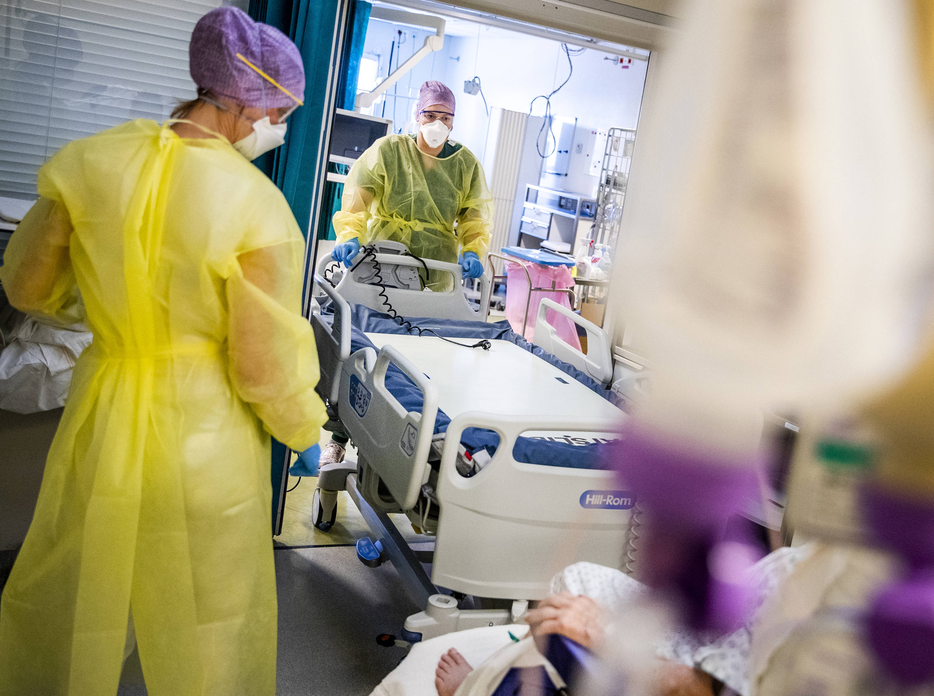 Verpleegkundigen op de intensive care