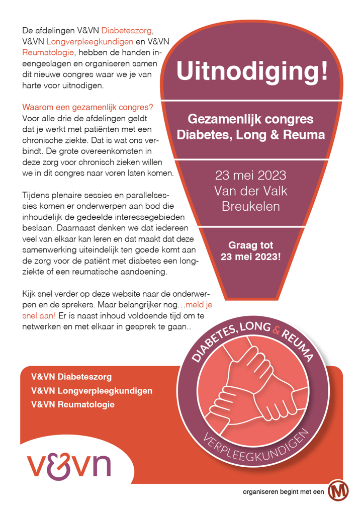 Uitn. gez. congres Diabetes-Long-Reuma