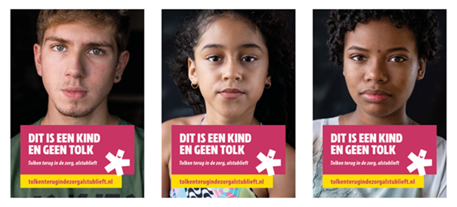 Foto Een Kind Geen Tolk 3 Kinderen
