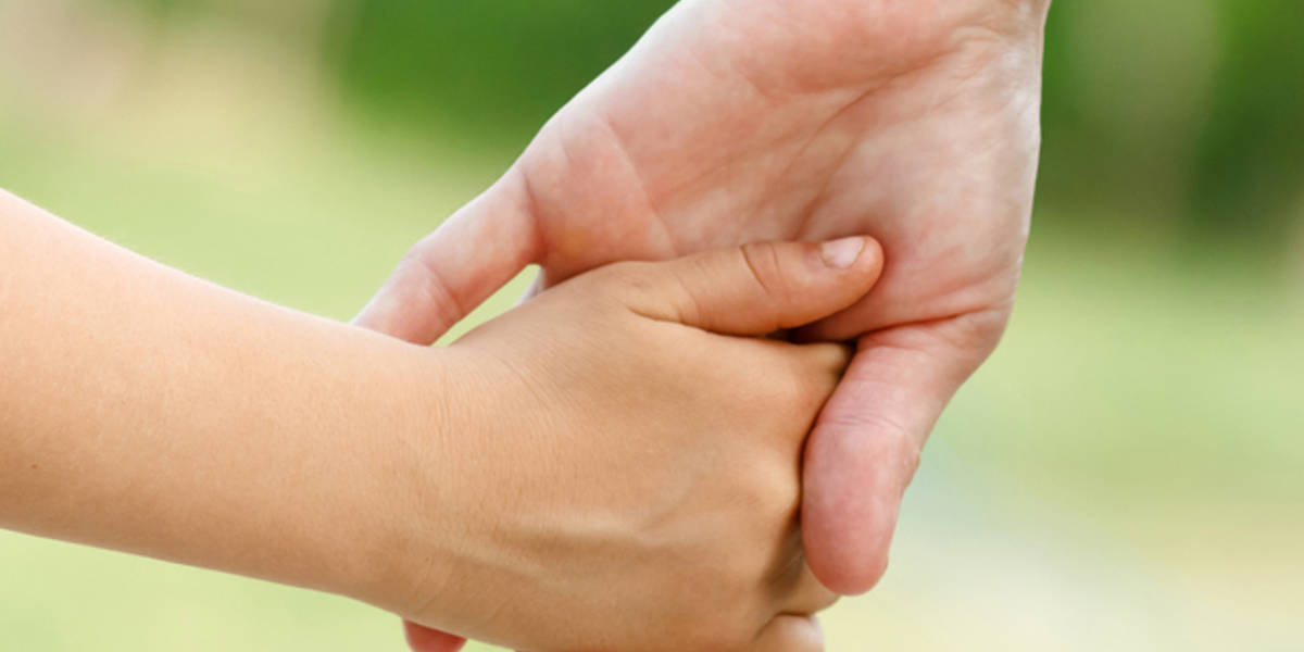 Mother Child Hands