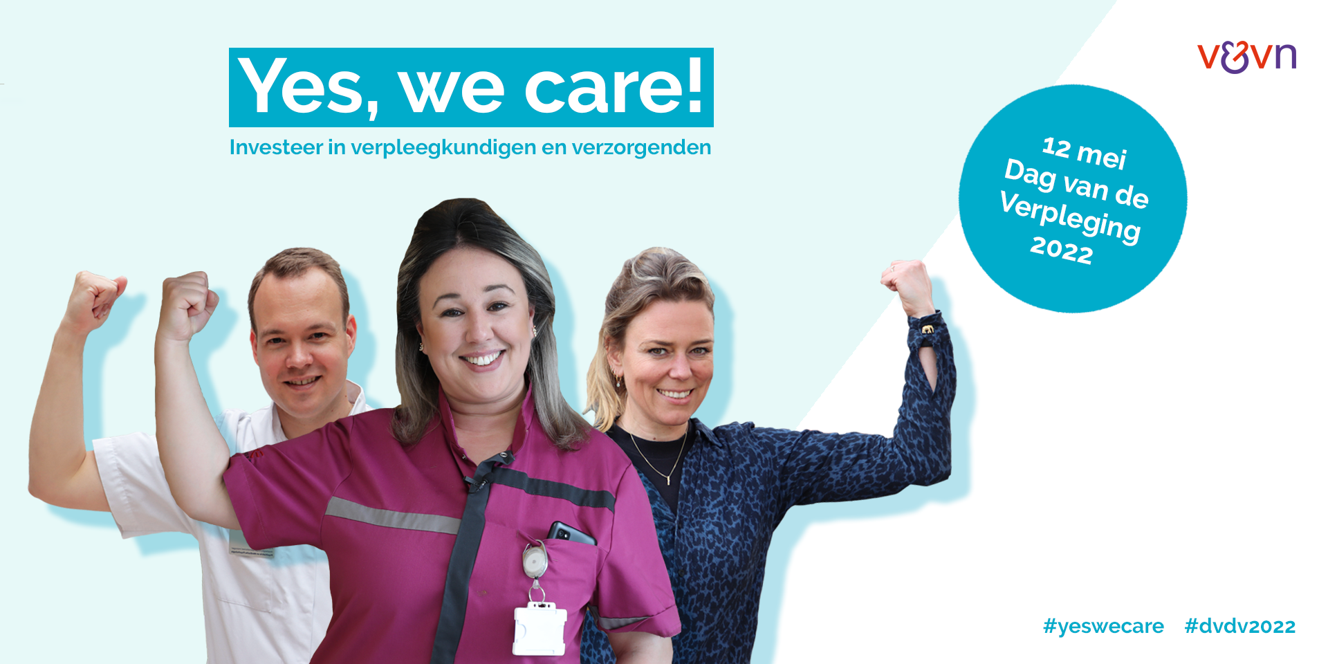 Dag van de Verpleging 2022: Yes we care!