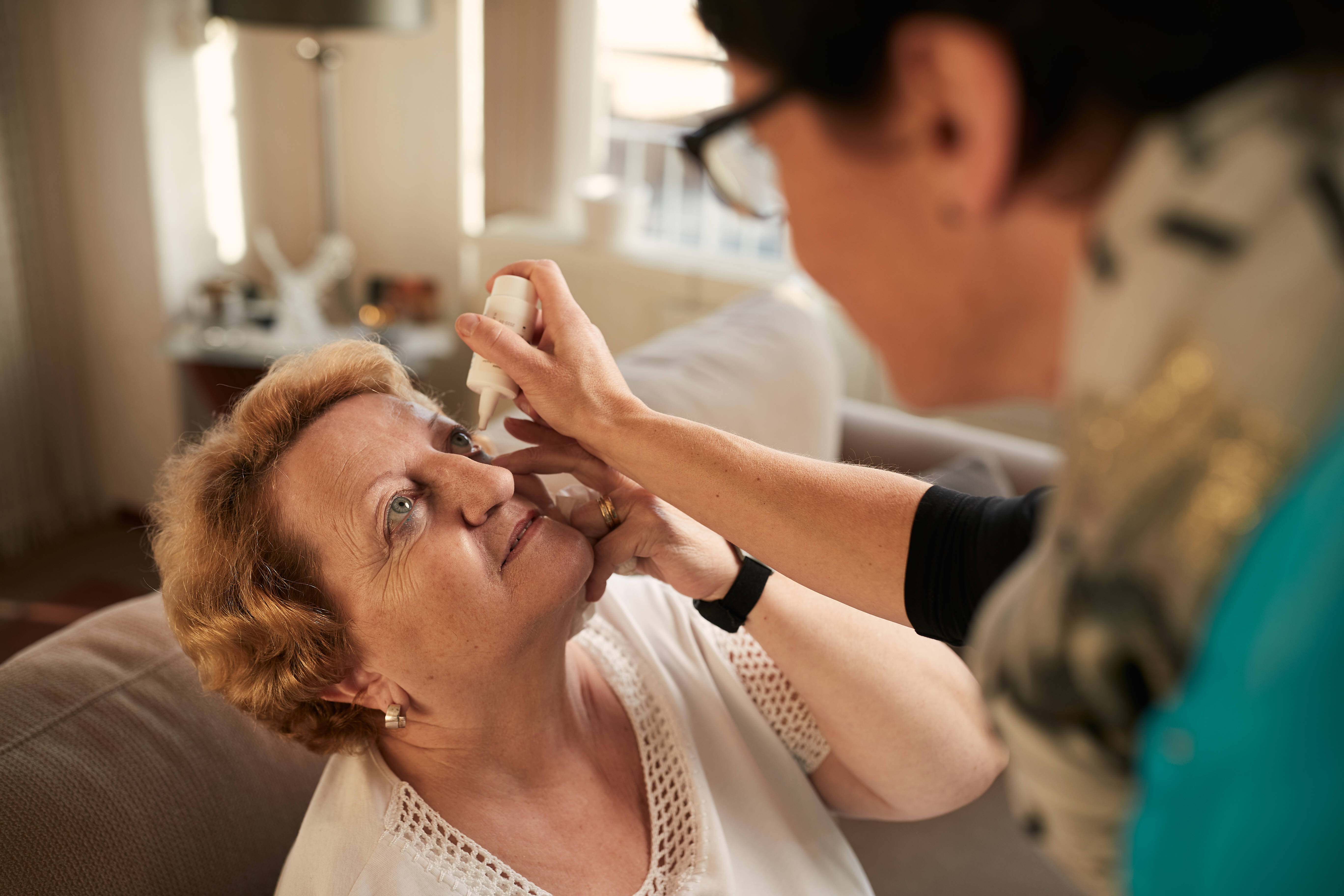 Wijkverpleging Oogdruppels