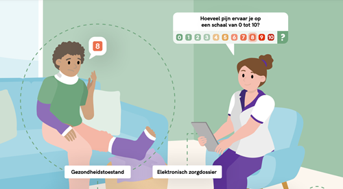 Preview Infographic Verslaglegging en het verpleegkundig proces