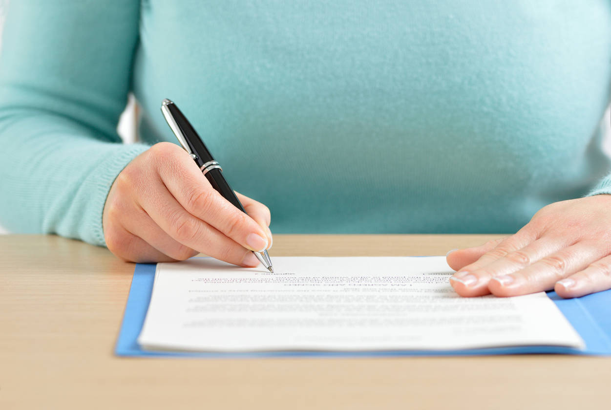 Handtekening Zorgplan Wijkverpleging